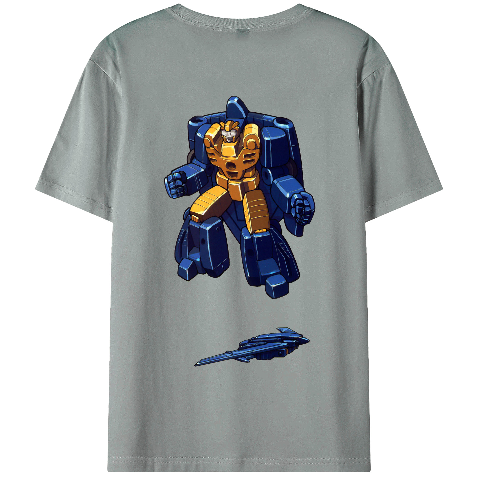 （画像用）  綿100％ メンズ半袖Tシャツ（バックプリント） 通気性